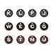 Tim Holtz Idea-ology Metal Muse Tokens 12 per Pack, 7/8 Inch Tokens, Antique Finishes, TH92676