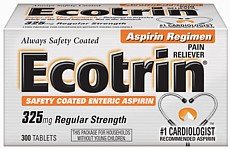 ECOTRIN TABS 325 MG Size: 300