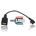 TechExpert - Câble USB OTG coudé 90° Usb Host / Adaptateur pour Google Nexus 7 - 7" Tablet 16GB | 32GB - micro USB vers USB femelle