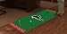 Atlanta Falcons 6' GOLF PUTTING GREEN RUNNER CARPET/RUG/MAT