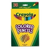 Binney & Smith Crayola(R) Colored Pencils, Set Of 36 Colors