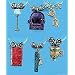 Book Lover Wine Glass Charms from The Original - That Wine is Mine 1411P