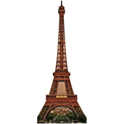 Eiffel Tower Cardboard Stand-Up