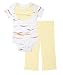 Boon Wave 3-piece Bodysuit and Pants Set in Yellow 12 Months
