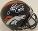 Jay Cutler Autographed/Hand Signed Denver Broncos Football Mini Helmet
