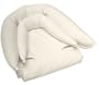 Knit Double Headrest - Ecru