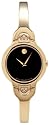 Movado Women's Kara Diamond Accented Bangle Bracelet Watch #0605490
