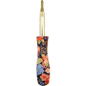 6 in 1 Screwdriver w/ Floral Design