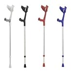 Magic Soft Anatomic Crutch Black Ergonomic Handles