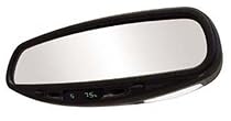 CIPA 36501 Camlock Base Auto Dimming Rearview Mirror with Compass, Temperature and Map Light