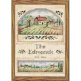 Tuscan Greeting Mini Counted Cross Stitch Kit - 5X7