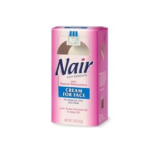 Nair Nair Moisturizing Face Cream Hair Remover
