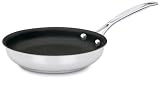 Cuisinart Chef's Classic Nonstick Stainless 8-Inch Open Skillet