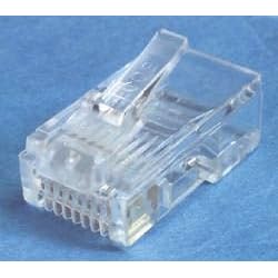 RJ45 8C Modular Connectors For Flat Cable 10 Pcs.