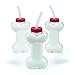 Fun Express Dog Bone Cups with Straws (12)