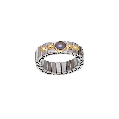 Nomination Damen-Ring Klein Mit 1 in Perle Grau Ring gr&ouml;&szlig;e variabel 040101/014 Preisvergleich