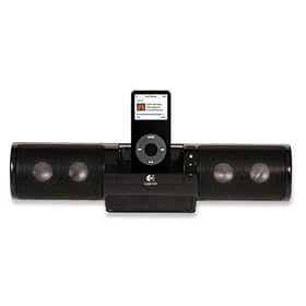 Logitech mm32 Portable Speakers for iPod - Portable speakers with digital player dock for... by Logitech