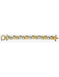 12mm 14k Reversible Bracelet 7"
