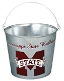 Mississippi State Bulldogs Metal 5 Quart Pail