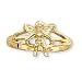 The Perfect 14K Yellow Gold Angel Chastity Ring for Women