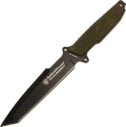 Smith & Wesson CKSURG Homeland Security Tanto Knife, Green