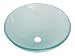 Geyser Tempered Frosted Glass Vessel-Overmount