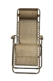 Gravity Free Lounger - Tan With Tan Frame