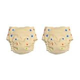 Babykicks Organic One Size Fitted Diaper, 2 Pack,... by BabyKicks