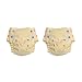 BabyKicks 2 Pack Organic One Size Fitted Diaper, Natural