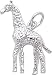 Jewelry : Giraffe Charm by Rembrandt Charms
