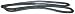 94-97 HONDA ACCORD REAR DOOR WEATHERSTRIP RH (PASSENGER SIDE), Sedan Rubber, For USA & JAPAN Built Cars (1994 94 1995 95 1996 96 1997 97) H450901 72810SV1003