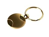 Rich Gold Tone Classy Keychain Keyring by Cuff-Daddy