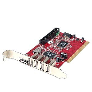 Electronics: PCI SATA + USB 2.0 + IDE Combo Card
