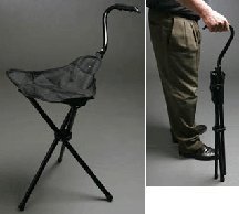 Portable Walking Chair (Cane Stool) from The Stadium Chair Company