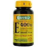 Vitamin E (Natural d-Alpha) 400 IU With Selenium 50 mcg - 100 Softgels