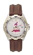 Cleveland Indians All Star Leather Mens Watch