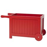 Red Pull Cart Storage Box