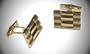 14K Solid Gold Presidential Cufflinks