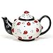 Adorable Ladybug Teapot! Ladybug and Swirls Teapot for Kitchen Decor and Teas and Ladybug Collectors