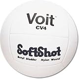 Voit CV4 Soft Shot Stingless Volleyball,Rubber,Balls,Volley/Wallyball
