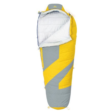 Kelty Light Year Sleeping Bag: 40 Degree Down Lemon, Reg/Right Zip