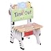 Teamson Sunny Safari Time Out Chair - Green/ Yellow