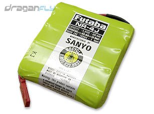 31JKcD7oI9L Futaba NR 4J 4.8V NiCad RC Radio Receiver Battery Pack