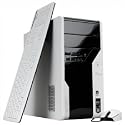 Fujitsu AMILO Desktop Pa 3415 - Micro tower - 1 x Athlon X2 5000+ / 2.6 GHz - RAM 3 GB - HDD 1 x 500 GB - DVD&plusmn;RW (+R double layer) - Radeon HD 3200 - Gigabit Ethernet - Vista Home Premium 64-bit - Monitor : none