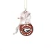 Georgia Bulldogs NCAA Acrylic Basketball Snowman Ornament (2.50)