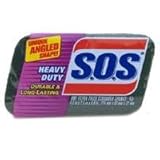 UPC 041294000086 product image for S.O.S. Heavy Duty Angled Scrubber Sponge | upcitemdb.com