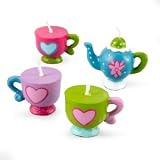 Tea for You Molded Candles (4 count)