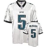 Donovan McNabb #5 Philadelphia Eagles Youth NFL Replica Player Jersey (White) (Small)