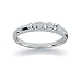 0.15 Three Stone Diamond Ring in Platinum