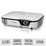 31JKrKA4XpL. SL160  Epson EX3210 SVGA 3LCD Business Projector, 2800 Lumens, VGA, USB, 5.1 lbs